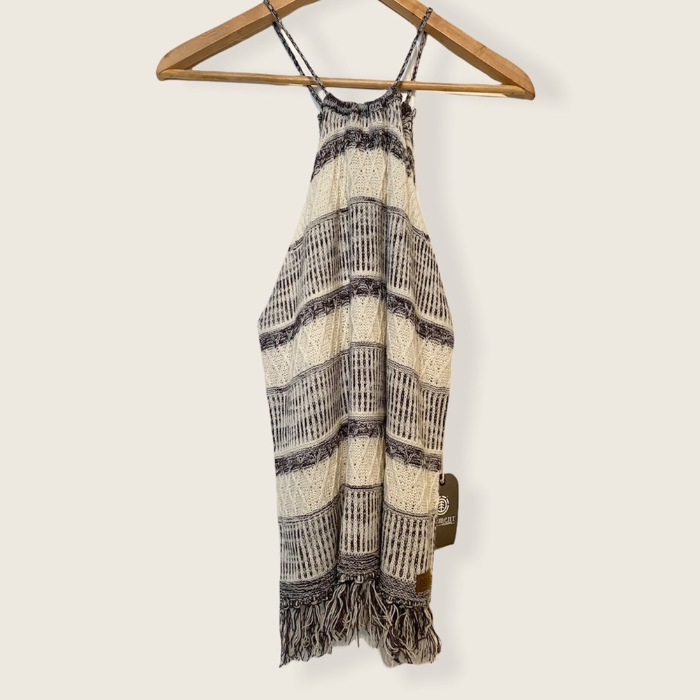 New element isla knit halter tank